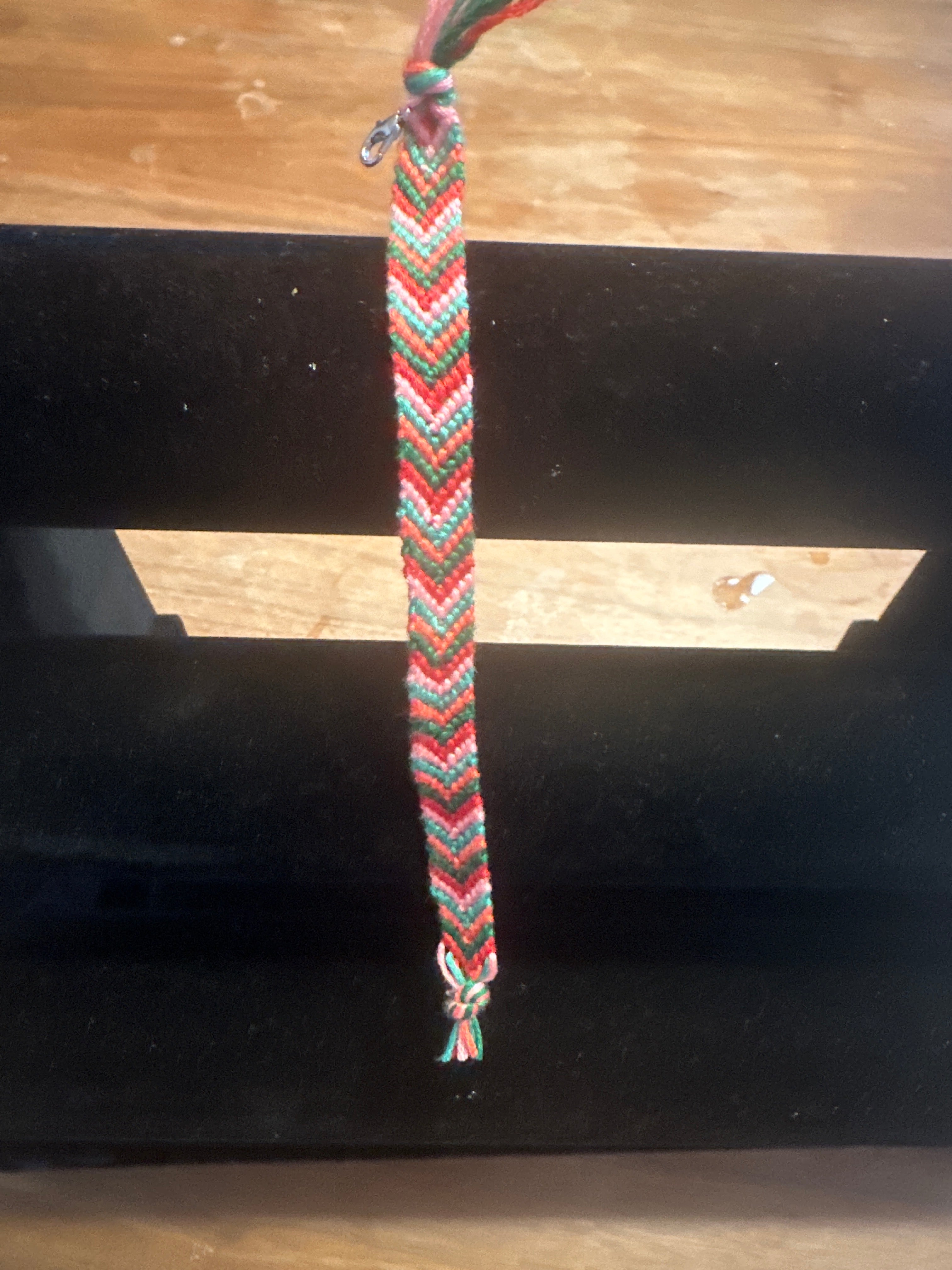 Chevron Bracelet-Warm and Lively-Vibrant Garden